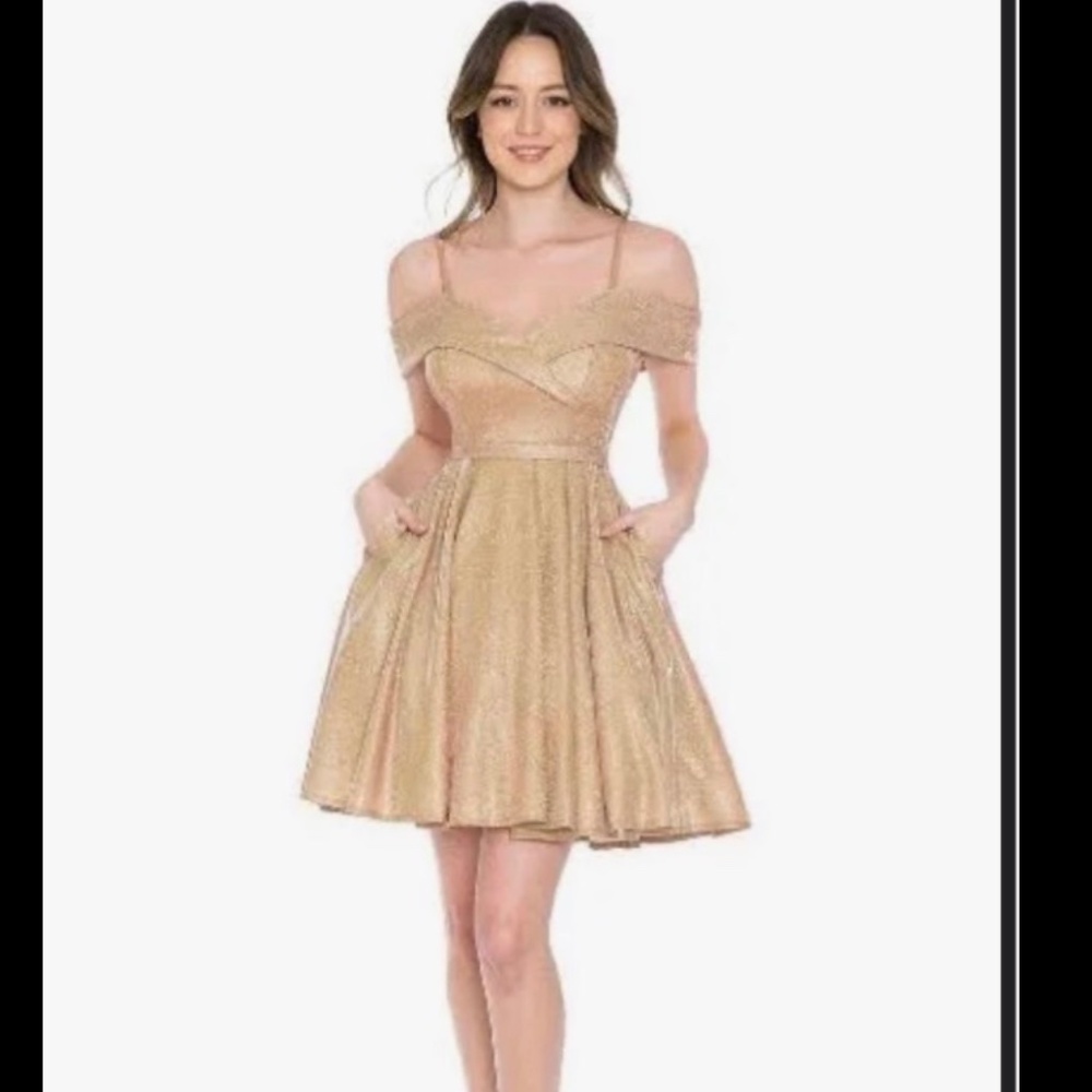 Formal Gold Dress
